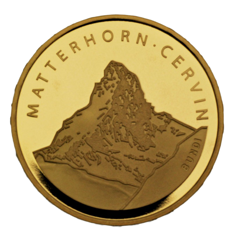 Goldmünze Matterhorn 50 Fr